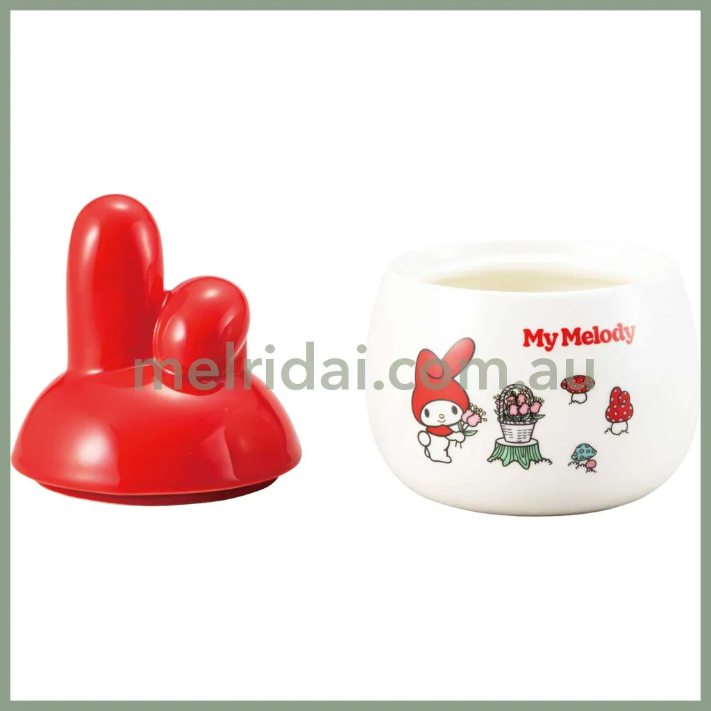 SANRIO | My Melody Candy Pot Red Mushroom House W7×D5×H11