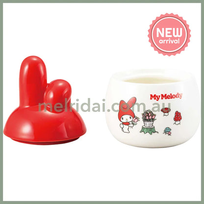 SANRIO | My Melody Candy Pot Red Mushroom House W7×D5×H11