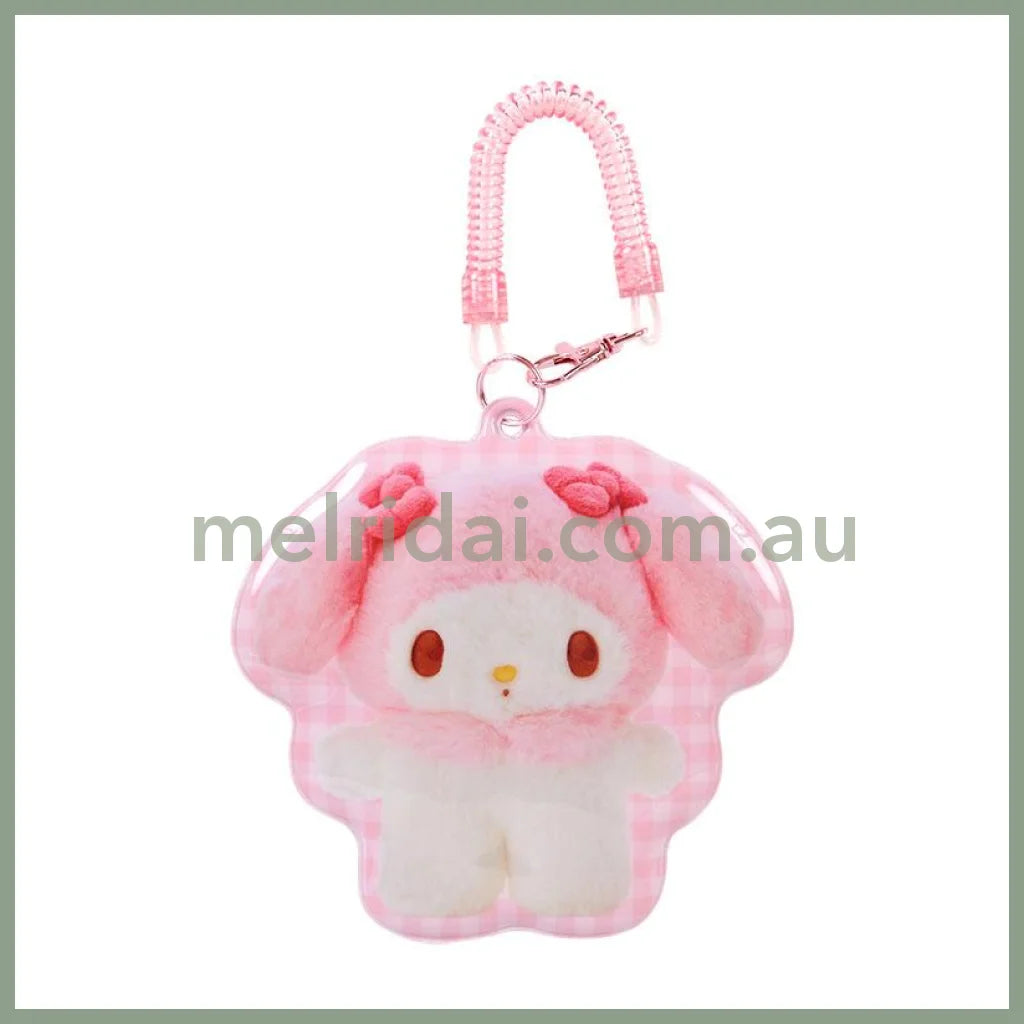 Sanrio | My Melody Character-Shaped Pass Case Card Holder 16×1×15Cm (Pitatto Friends Photo)