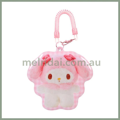 Sanrio | My Melody Character-Shaped Pass Case Card Holder 16×1×15Cm (Pitatto Friends Photo)