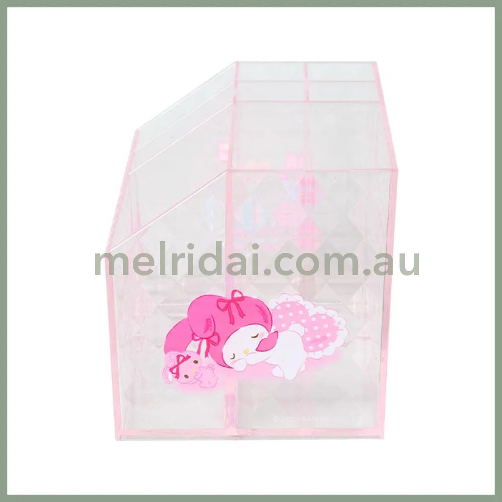 SANRIO | My Melody Cosmetic Desk Organizer 170×93×100mm (Relaxing)