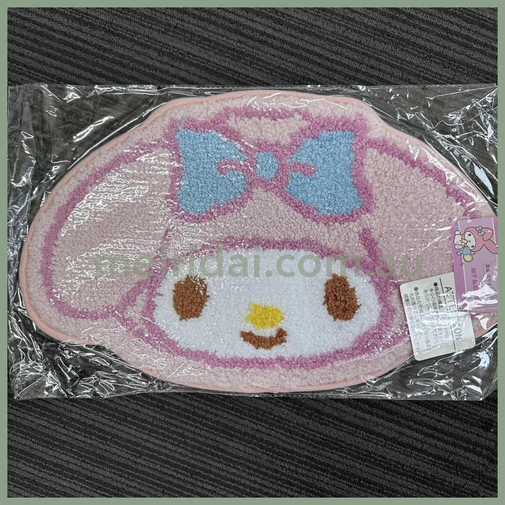 Sanrio | My Melody Die Cut Face-Shaped Floor Mat H34×W41Cm