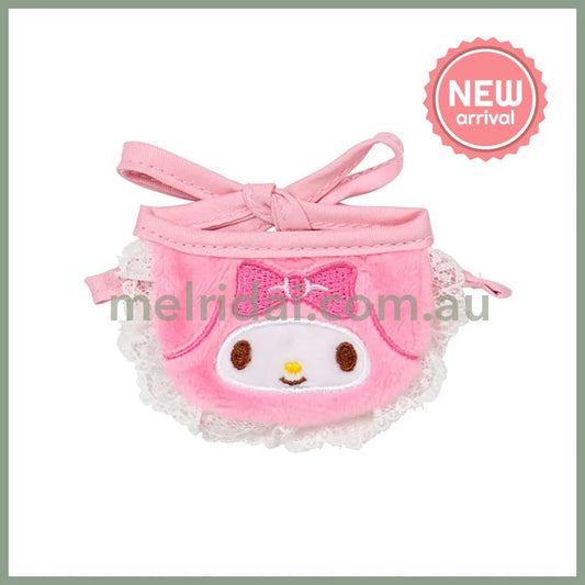 SANRIO | My Melody Double Sided Dress-up Clothes - S/M 14.2 x 11.5 x 1cm (Pitatto Friends Bib)