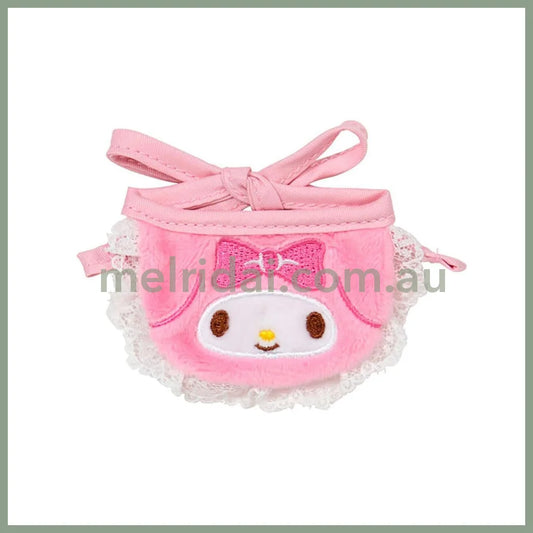 SANRIO | My Melody Double Sided Dress-up Clothes - S/M 14.2 x 11.5 x 1cm (Pitatto Friends Bib)