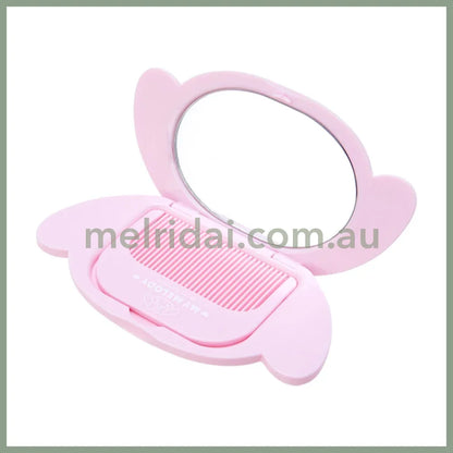 SANRIO | My Melody Face Mirror & Comb Set 10.4 x 1.6 x 9.2cm