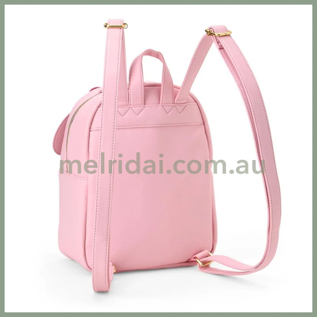 SANRIO | My Melody Face-Shaped Backpack PU Leather 26.0 x 22.0 x 12.5cm