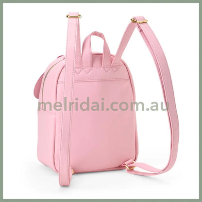 SANRIO | My Melody Face-Shaped Backpack PU Leather 26.0 x 22.0 x 12.5cm