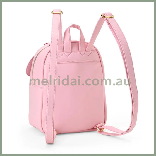 SANRIO | My Melody Face-Shaped Backpack PU Leather 26.0 x 22.0 x 12.5cm
