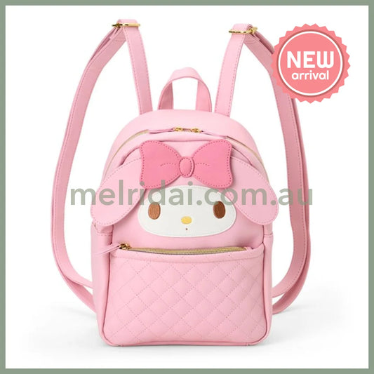 SANRIO | My Melody Face-Shaped Backpack PU Leather 26.0 x 22.0 x 12.5cm