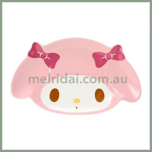 SANRIO | My Melody Face Shaped Plate Microwave Dishwasher And Dryer Safe 196x115x15mm