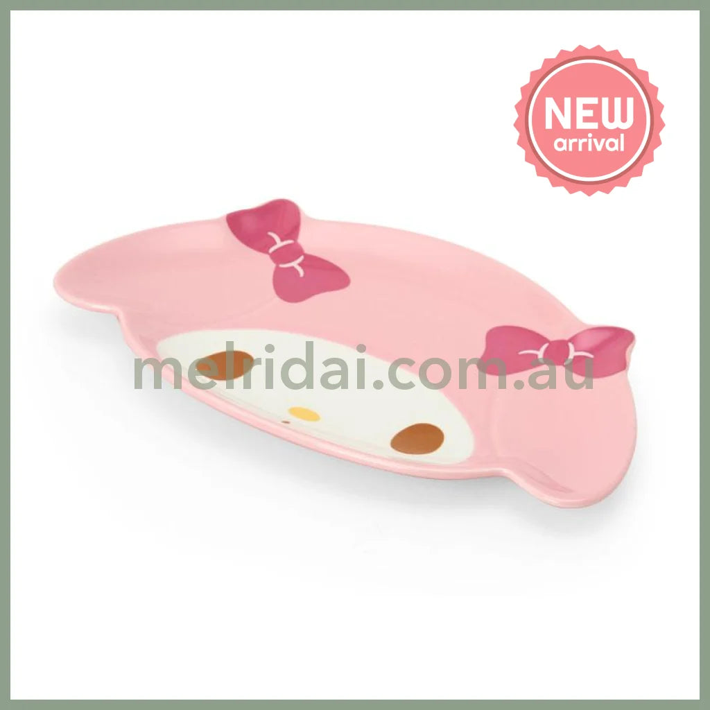 SANRIO | My Melody Face Shaped Plate Microwave Dishwasher And Dryer Safe 196x115x15mm
