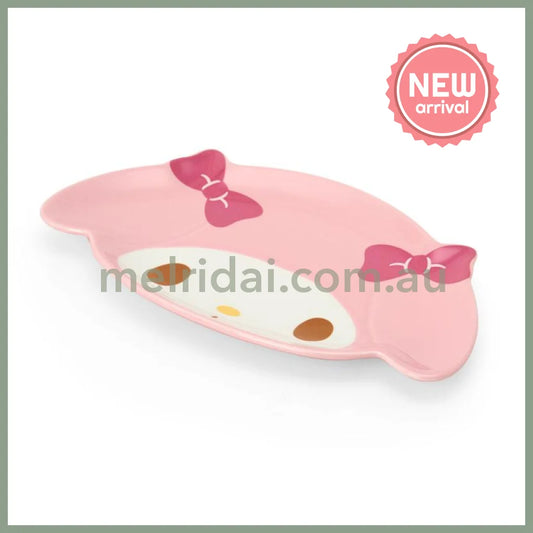 SANRIO | My Melody Face Shaped Plate Microwave Dishwasher And Dryer Safe 196x115x15mm