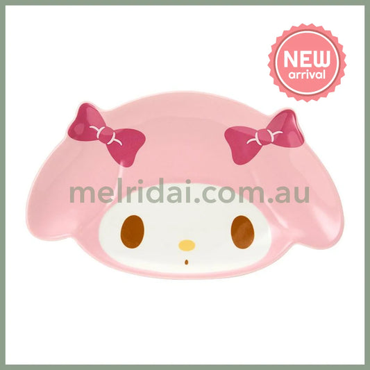 SANRIO | My Melody Face Shaped Plate Microwave Dishwasher And Dryer Safe 196x115x15mm