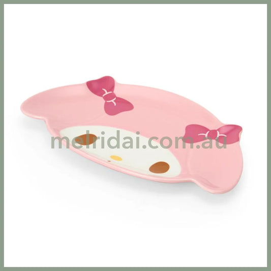 SANRIO | My Melody Face Shaped Plate Microwave Dishwasher And Dryer Safe 196x115x15mm