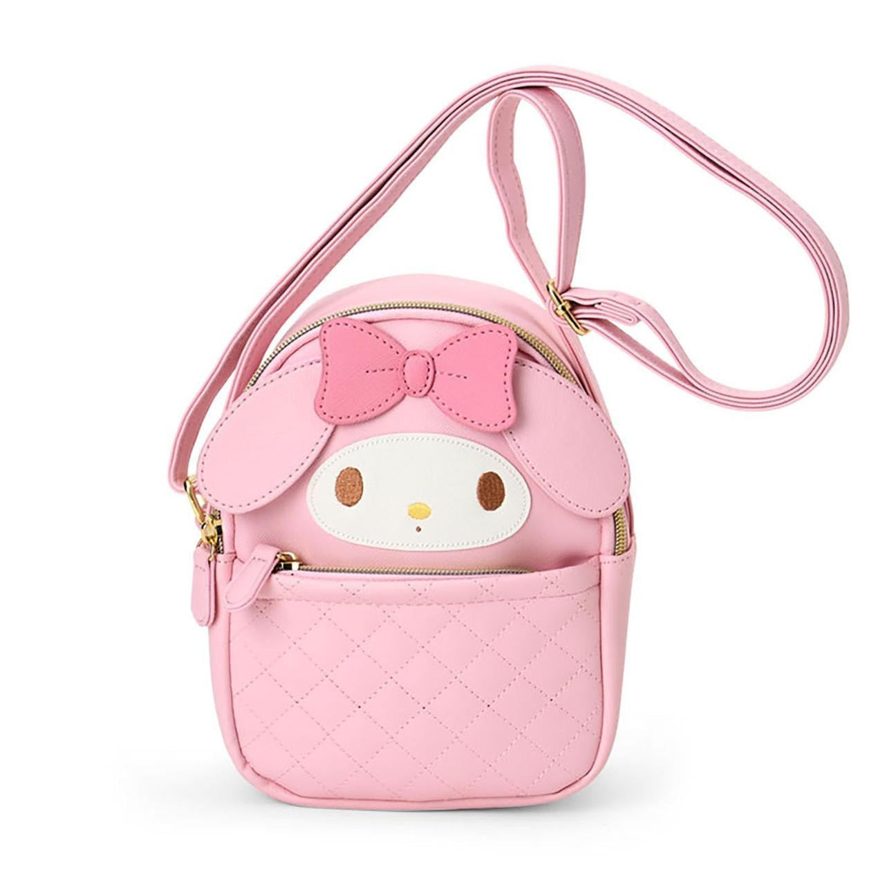 SANRIO | My Melody Face-Shaped Shoulder Bag PU Leather 175 x 80 x 200mm