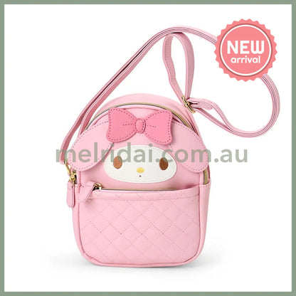 SANRIO | My Melody Face-Shaped Shoulder Bag PU Leather 175 x 80 x 200mm