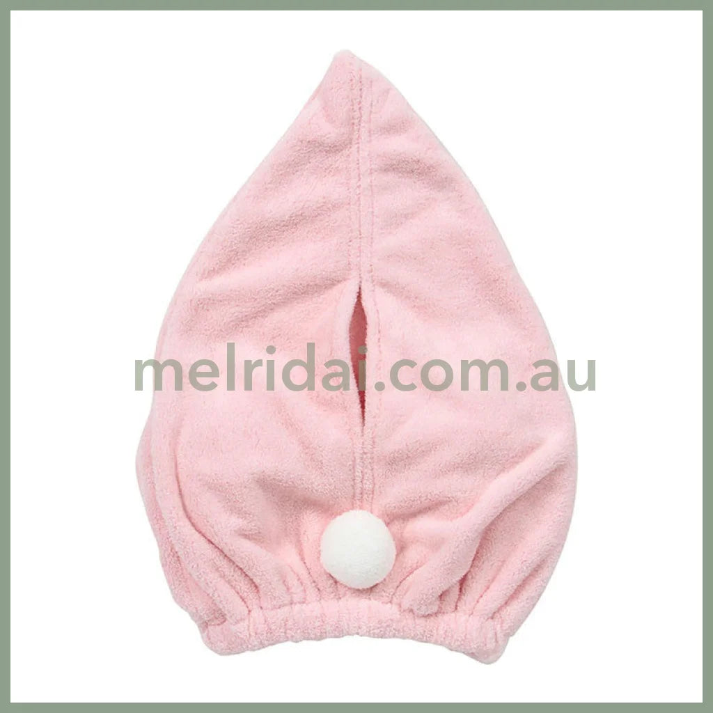 SANRIO | My Melody Face - Shaped Towel Cap 21.9 x 17.8 x 5.3cm