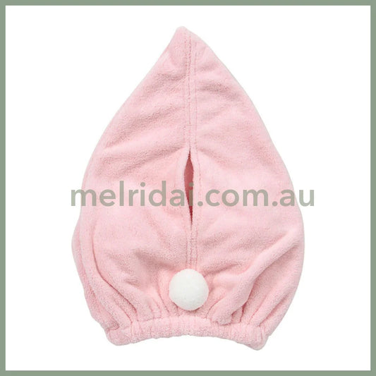 SANRIO | My Melody Face - Shaped Towel Cap 21.9 x 17.8 x 5.3cm