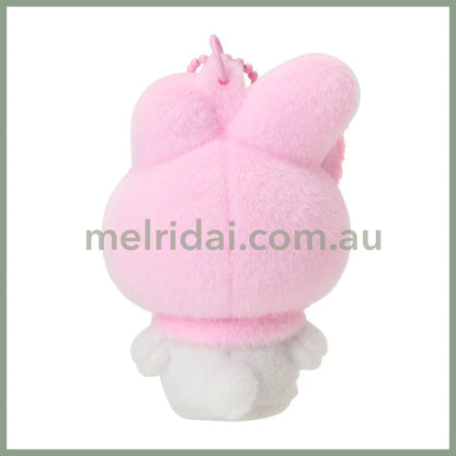 SANRIO | My Melody Flocky Mascot Holder Keychain Bag Charm 50×45×70mm