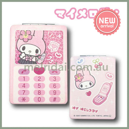 SANRIO | My Melody Foldable Mirror Ｈ8.5×Ｗ6cm (Gal Series)