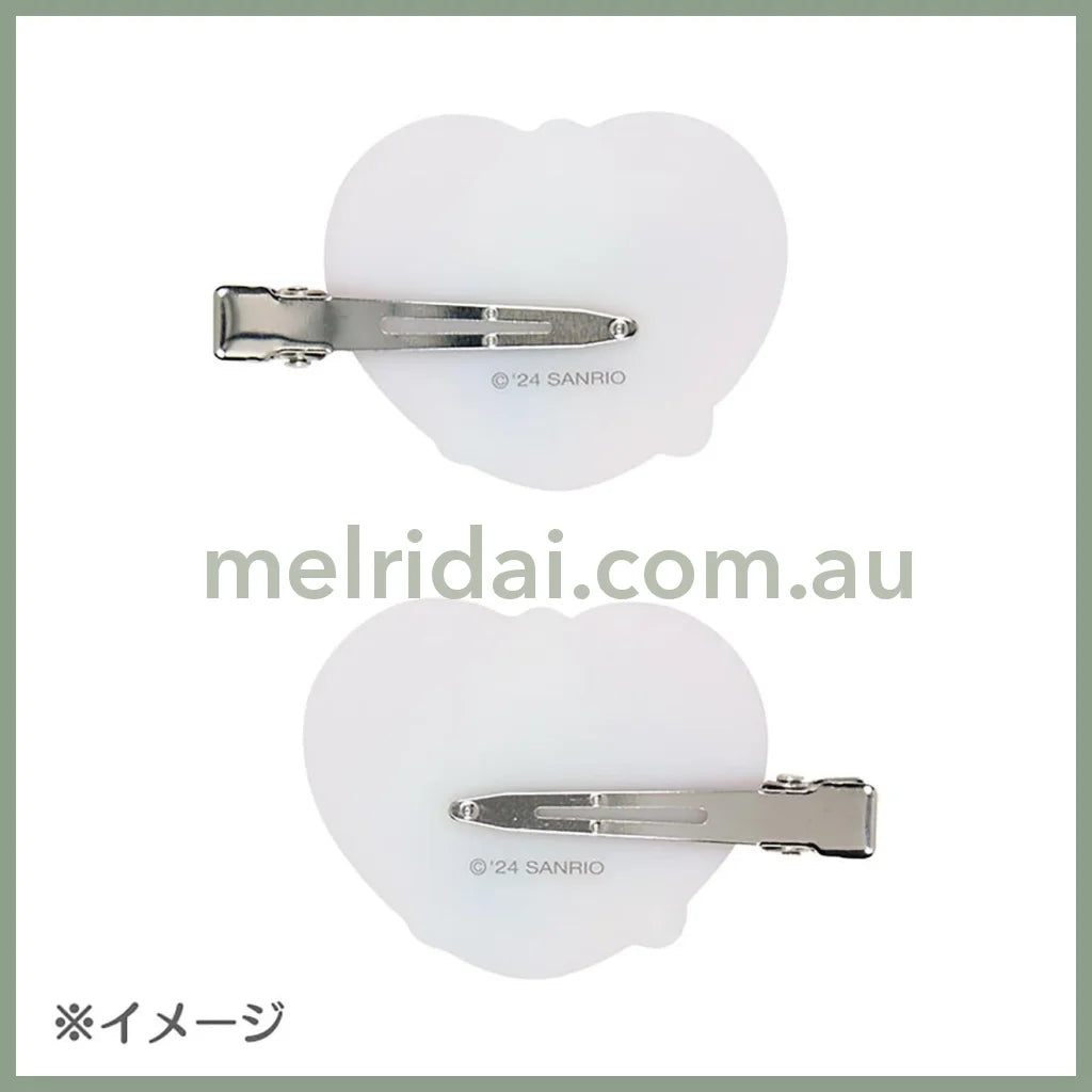 Sanrio | My Melody Front Hair Clips 14.0 X 7.8 1.3Cm (Personal Accessories Forever)