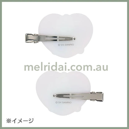 Sanrio | My Melody Front Hair Clips 14.0 X 7.8 1.3Cm (Personal Accessories Forever)