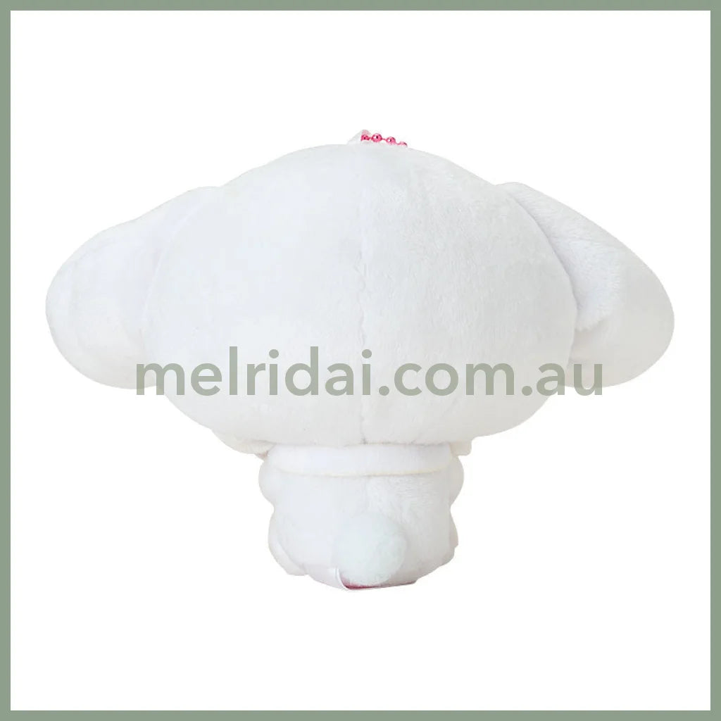 SANRIO | My Melody Girly Pop Heart Mascot Holder 16×6.5×13cm (50th Anniversary White)