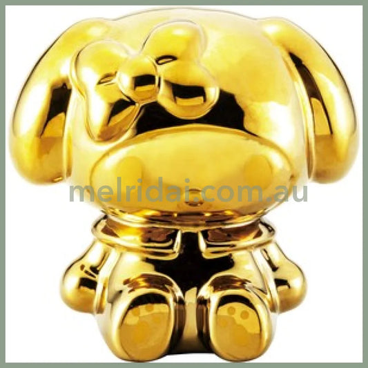 SANRIO | My Melody Golden Money Box Piggy Bank W9.3×D8.8×H12.5