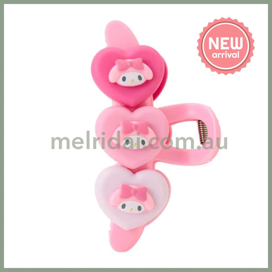 SANRIO | My Melody Hair Claw Clip 60×55×110mm (Heart)