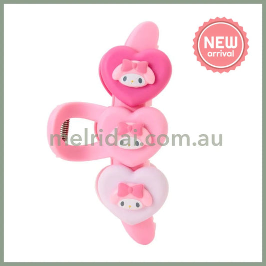 SANRIO | My Melody Hair Claw Clip 60×55×110mm (Heart)