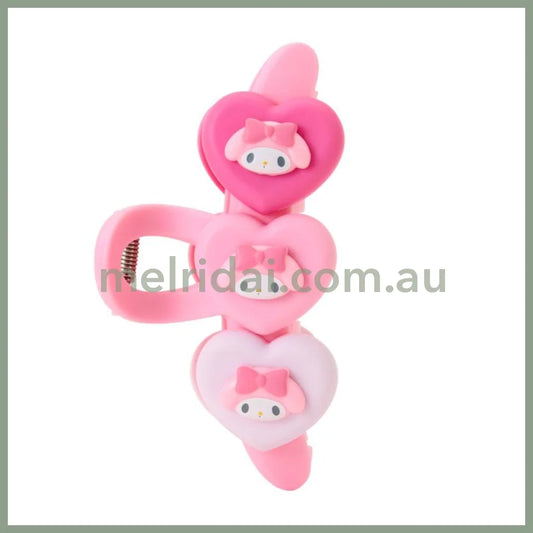 SANRIO | My Melody Hair Claw Clip 60×55×110mm (Heart)