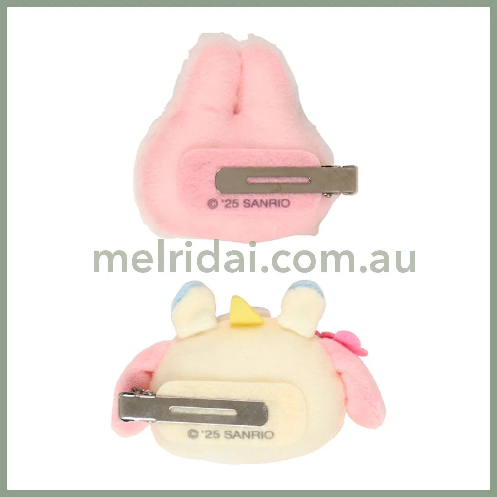 SANRIO | My Melody Hair Clip Set Each 70×25×55mm Approx. (My Deco Bag)