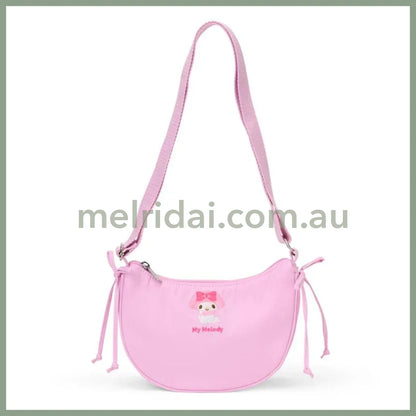 My Melody Kids Shoulder Bag Pink W22×D8×H15cm