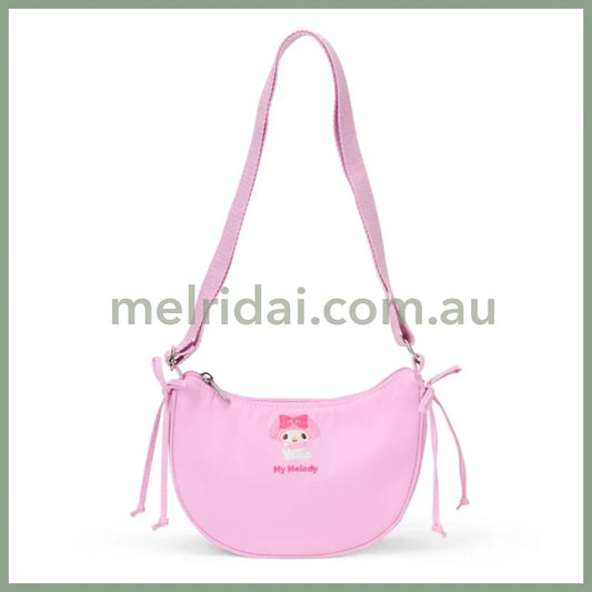 My Melody Kids Shoulder Bag Pink W22×D8×H15cm