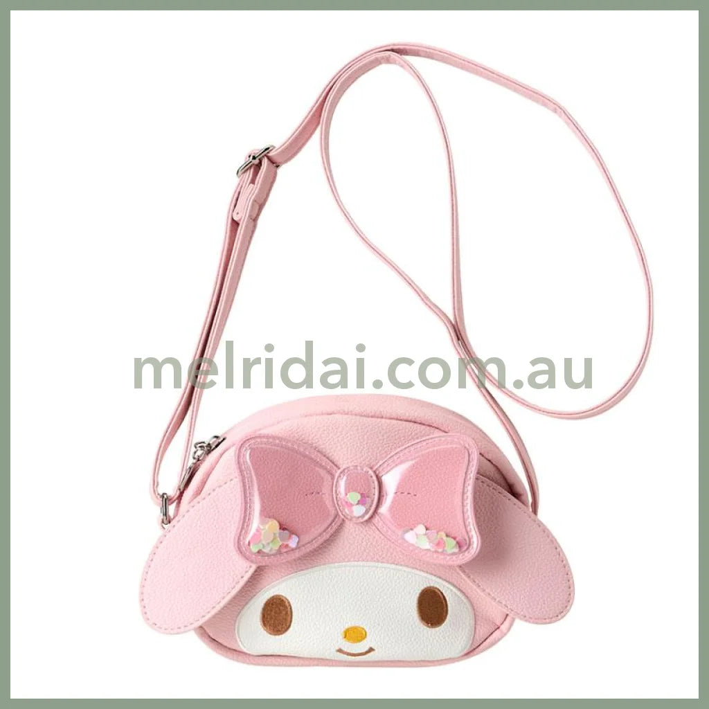 Sanrio | My Melody Kids Shoulder Bag Face Shape W18.5×D4×H12Cm