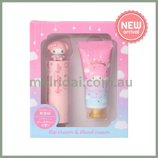 SANRIO | My Melody Lip Balm (Unscented) & Hand Cream (Peach Tea)