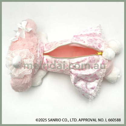 SANRIO | My Melody Long Pouch Pencil Case 125×180×62mm (White Strawberry Tea Time)