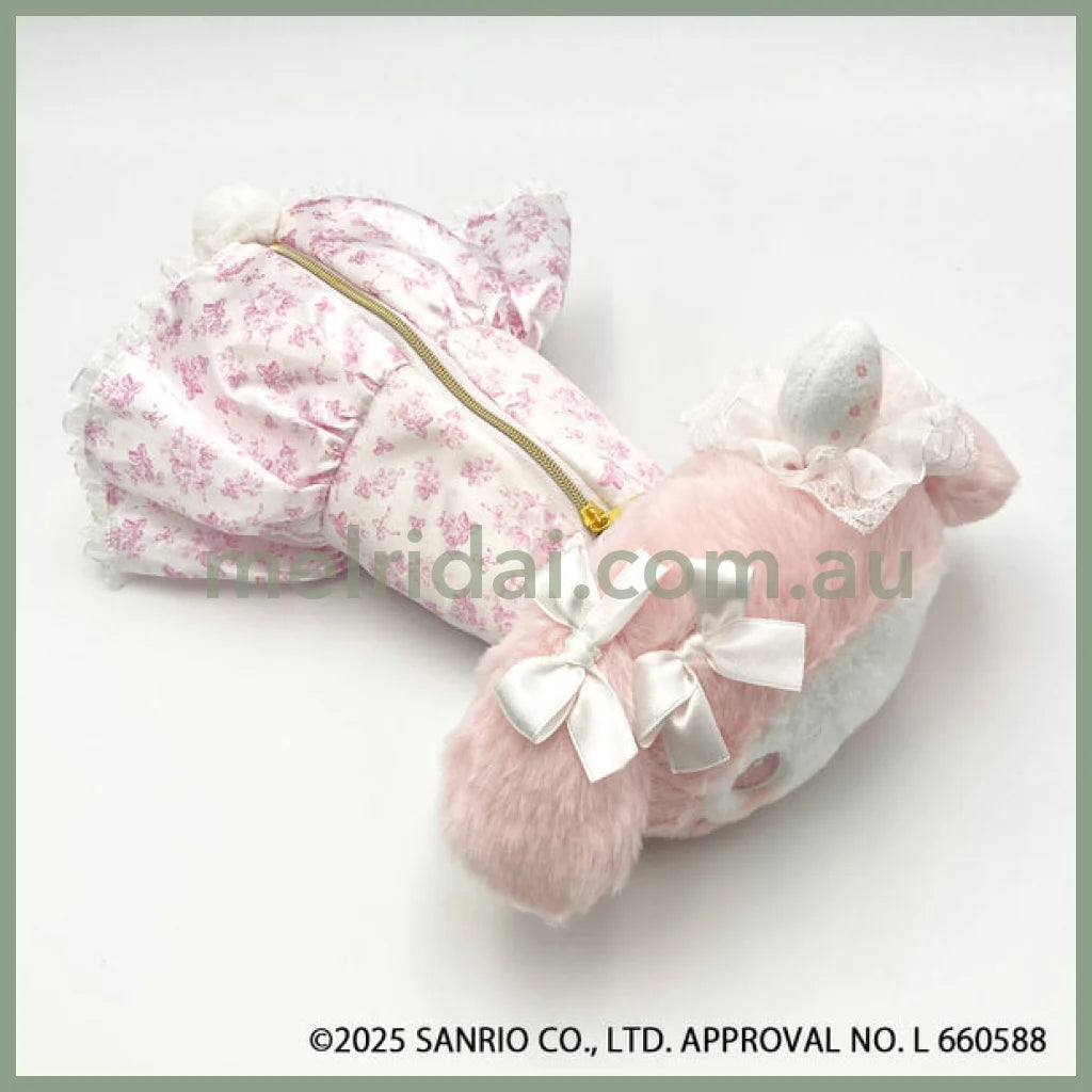 SANRIO | My Melody Long Pouch Pencil Case 125×180×62mm (White Strawberry Tea Time)