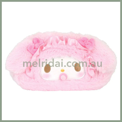 SANRIO | My Melody Mascot Face Cosmetic Pouch Pen Case 180×80×70mm (Baby)