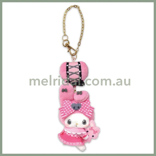 SANRIO | My Melody Mascot Holder Bag Charm 20cm Approx. (My Melody 50th Anniversary & Kuromi 20th Anniversary/Black