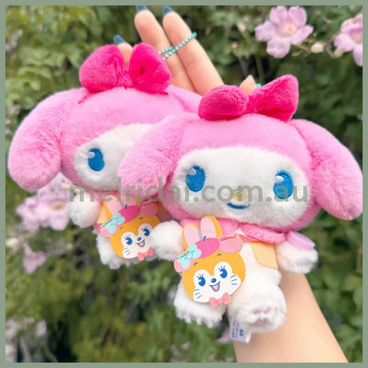 SANRIO | My Melody Mascot Holder Bag Charm Plush Keychain 125×150×80mm (Retro Japanese Candy Kuppy Ramune)