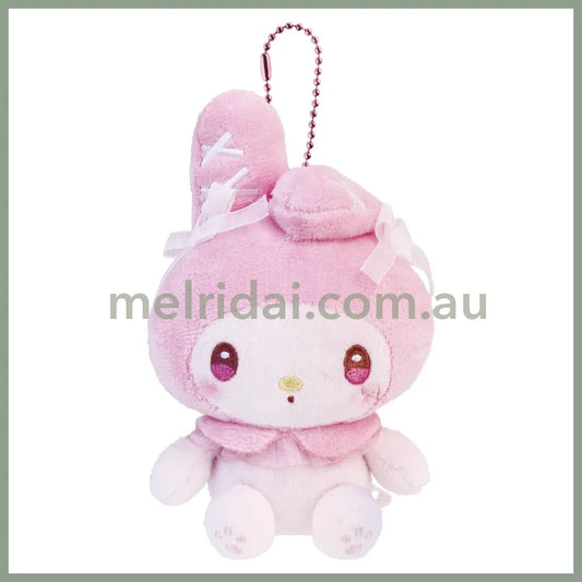 SANRIO | My Melody Mascot Holder Bag Charm Plush Keychain 70×95×145mm (Ballet Core)