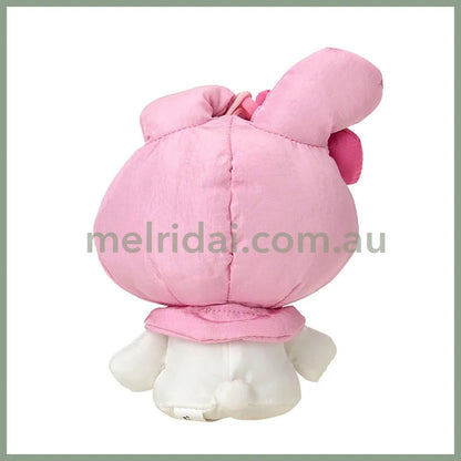 SANRIO | My Melody Mascot Holder Plush Keychain 10cm x 9cm x 12cm (Fluffy Kids/Fuwasha Kids)