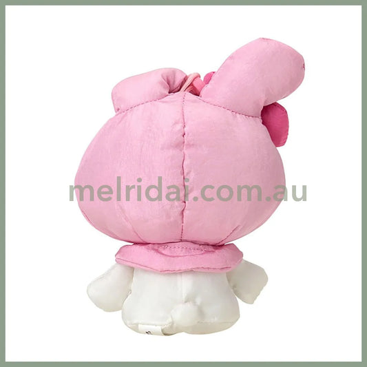 SANRIO | My Melody Mascot Holder Plush Keychain 10cm x 9cm x 12cm (Fluffy Kids/Fuwasha Kids)