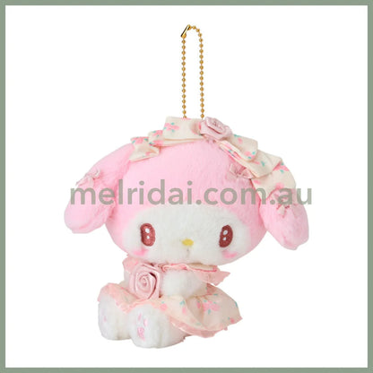 Sanrio | My Melody Mascot Holder Plush Keychain 18×8×13Cm (Dolly Rose)