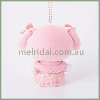 SANRIO | My Melody Mascot Holder Plush Keychain Bag Charm 100mm Approx. (Romantic Sweets)
