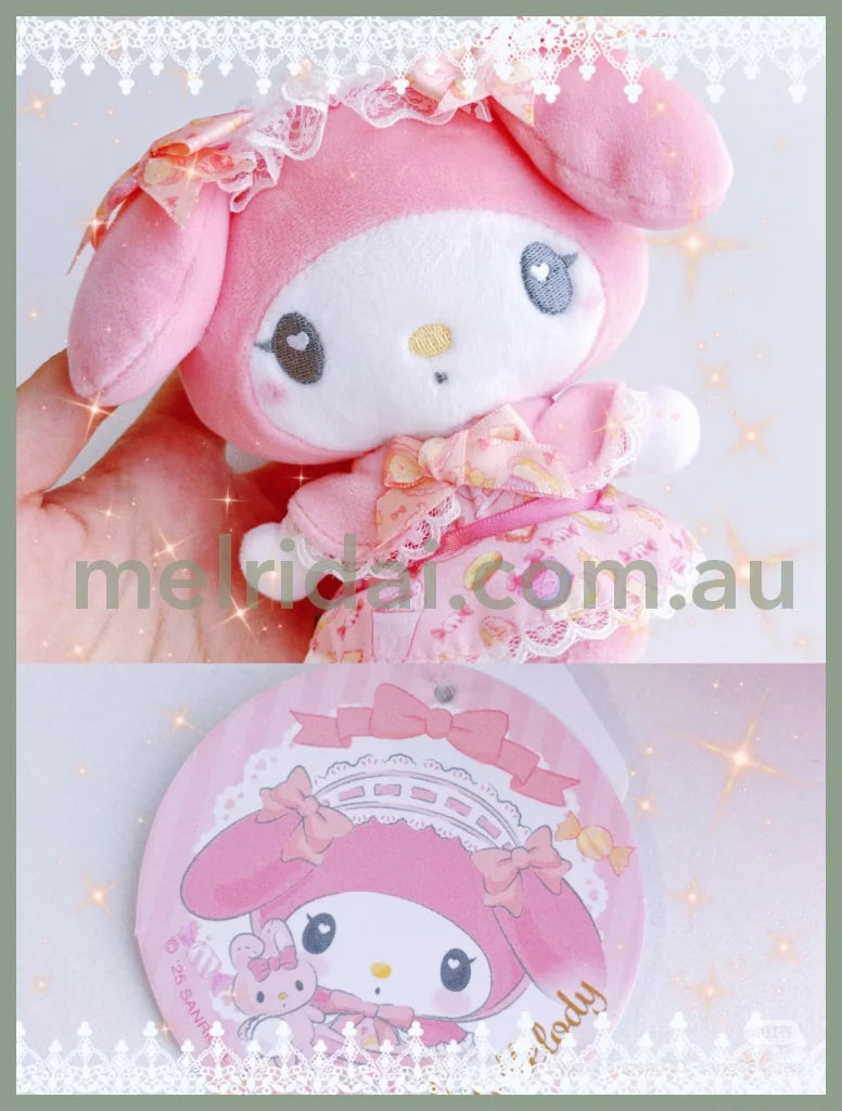 SANRIO | My Melody Mascot Holder Plush Keychain Bag Charm 100mm Approx. (Romantic Sweets)