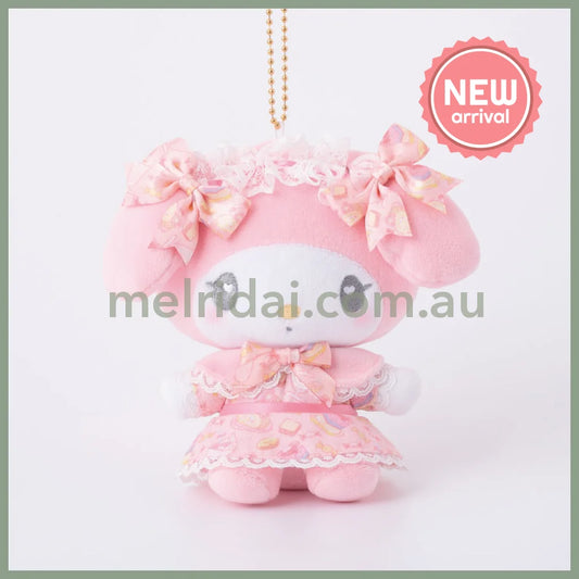 SANRIO | My Melody Mascot Holder Plush Keychain Bag Charm 100mm Approx. (Romantic Sweets)