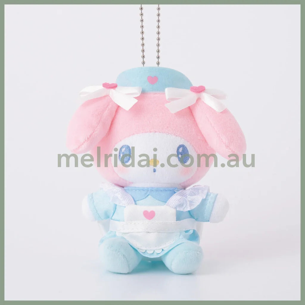 SANRIO | My Melody Mascot Holder Plush Keychain Bag Charm 10cm Approx. (Nurse Series)