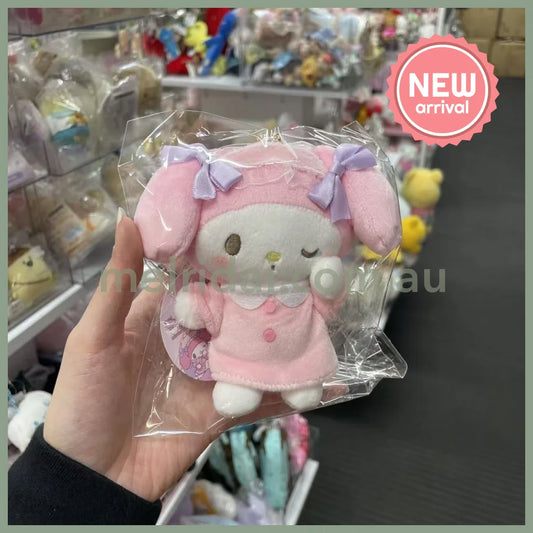 SANRIO | My Melody Mascot Holder Plush Keychain Bag Charm 10cm Approx. (Pyjama Party)